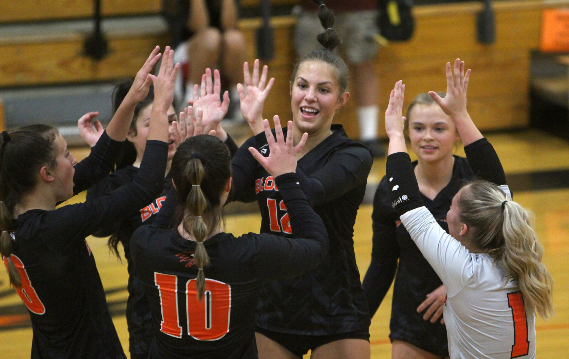 Ellsworth at Bloomer volleyball 10-18-22